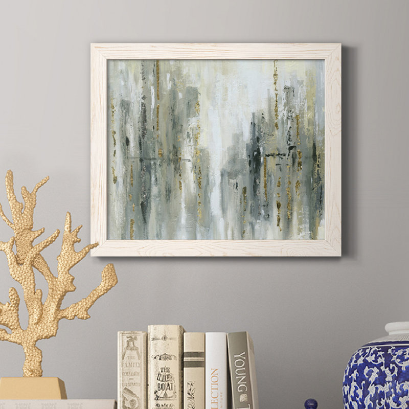 City Shine - Reproduction d'art sur toile encadrée, Blanc, H 20 po x l 17 po x P 1,5 po