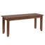 Ensemble de table de salle à manger extensible 72 po Huerfano Valley Simply Brook