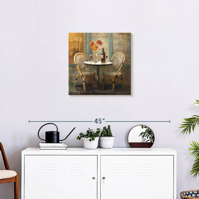 Yarlin Meet Me At Le Cafe I, 20" H x 20" W