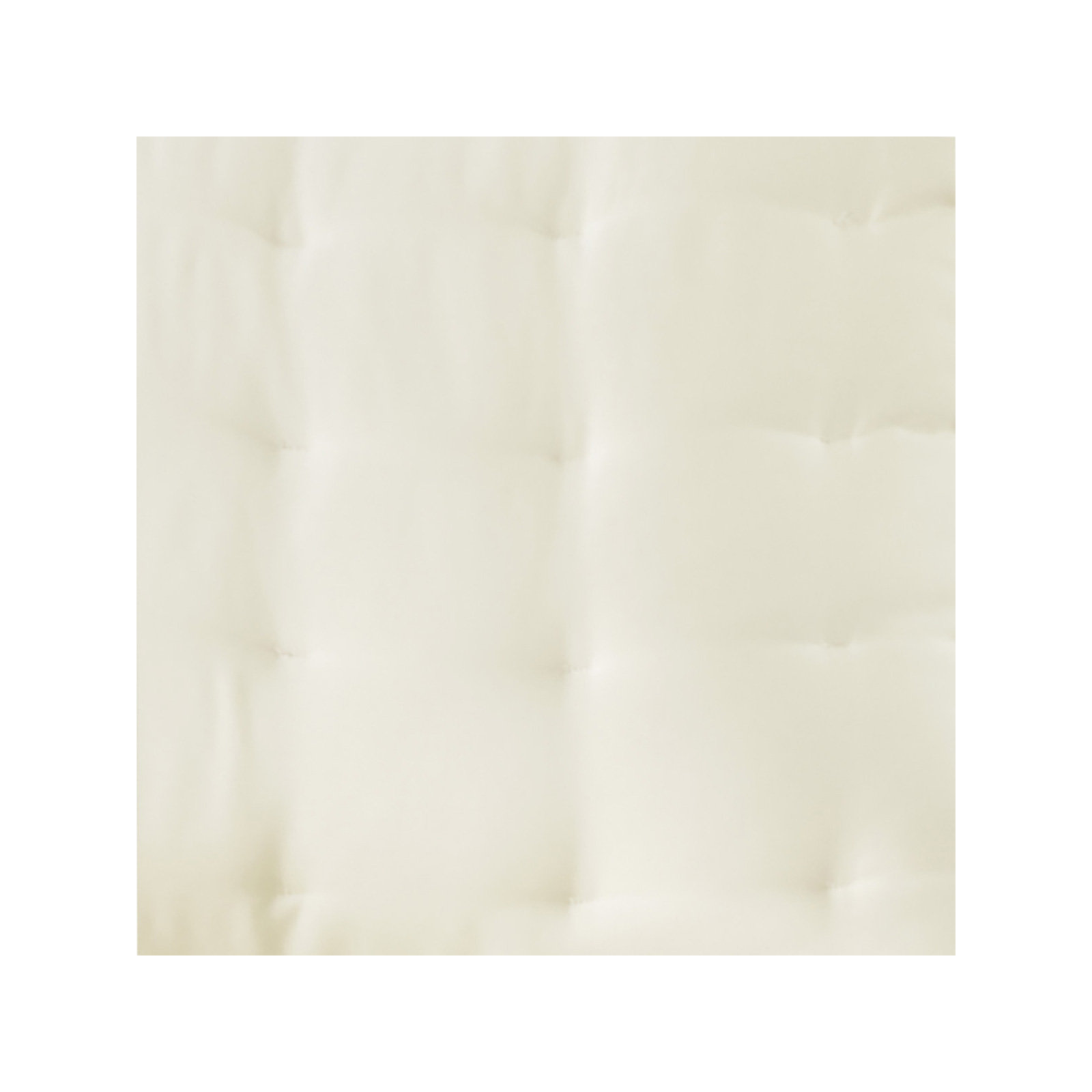 Silken Solid Puff, Twin/Twin XL Quilt, Ivory
