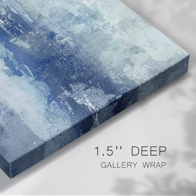 Toile tendue avec toile bleue Cloudscape, H 12 po x l 18 po
