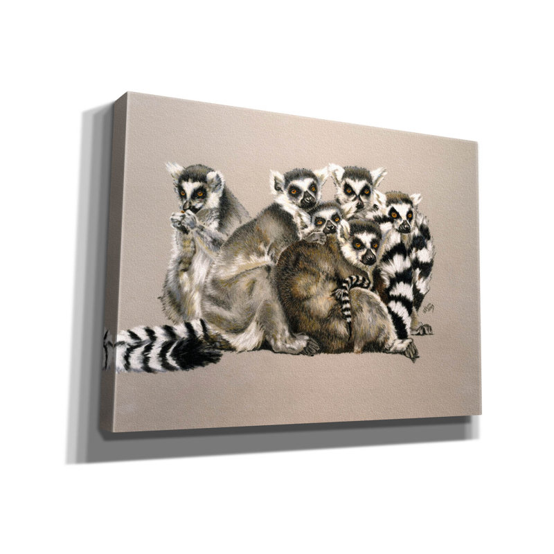 «Odd Man Out» par Barbara Keith, art mural sur toile, H 40 po x l 54 po x P 1,5 po