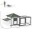 Holsworthy Chicken Coop Hen Poultry House with Nesting Box Outdoor Run Patio Wooden-1832954516