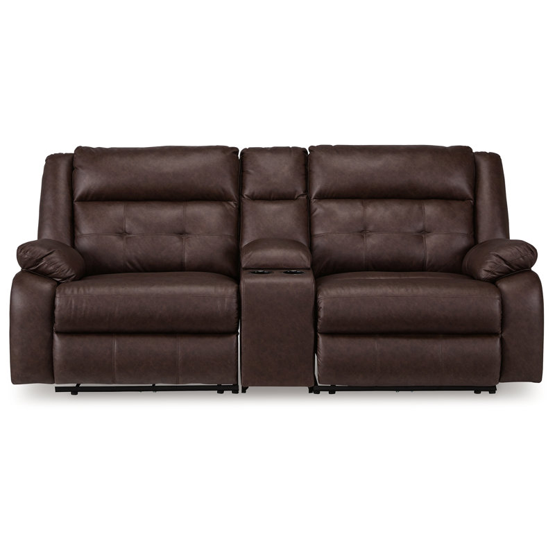 Causeuse modulaire inclinable électrique 3 pièces avec console Punch Up