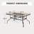 6 - Person Patio Dining Set with Rectangular Table