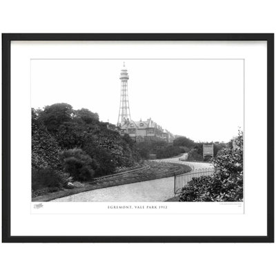Egremont, Vale Park 1912 by Francis Frith - Single Picture Frame Print