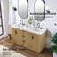 Ensemble de meuble-lavabo double avec dessus Alfons 61