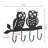 Clapham Metal Wall Organizer with Key Hooks