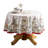 Floral 100% Cotton Round Christmas Tablecloth-52951431