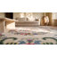 Tapis antique antique en laine crocheté 1935