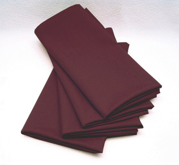 Milliken Signature 20" Napkins, Burgundy