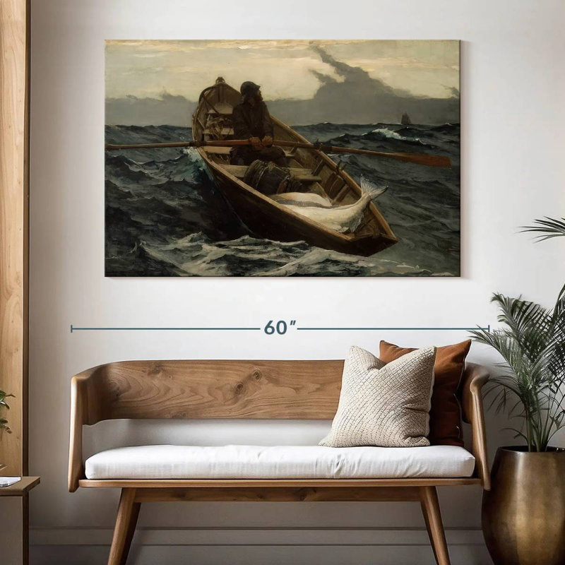 Mehar The Fog Warning, 34" H x 51" W