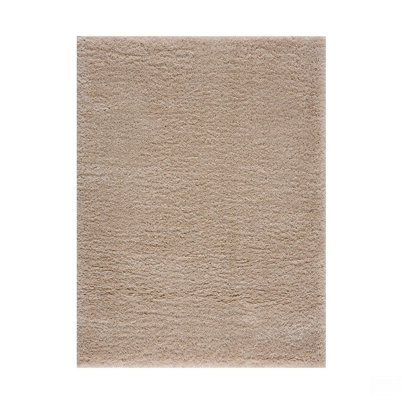 Super Soft Polyester Shag Area Rug, Rectangle 3'11" x 5'11"