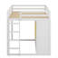 Lit mezzanine en bois avec garde-robe, tablettes et armoire-1529674353-1529674358