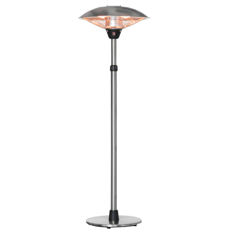 Aleacia Electric Standing Patio Heater