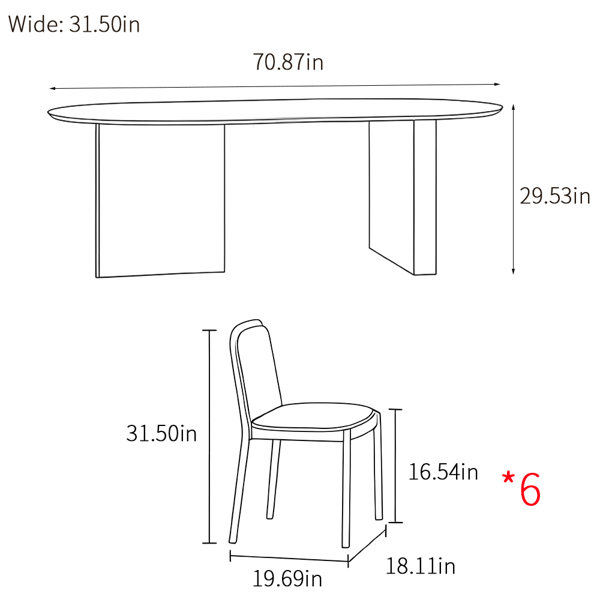 Dimensions du produit