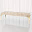 Stiletto Bench-White Hair-on-Hide-24451064