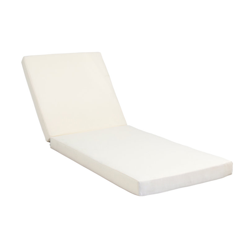Coussin de chaise longue d'extérieur pliable Breezeway, Beige
