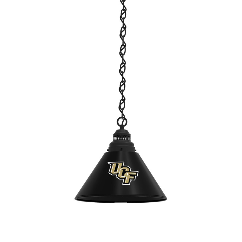 1 - Light Single Pendant, Black, UCF Knights