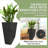 Stackable Taper Planters,Flower Pots,Tall Planters-605858486