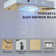 Nabiyy Brushed Gold Shower Head with LED Remote Controller Ceiling Mount 49cm*35cm