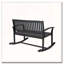 Acacia Wood 2-Person Outdoor Rocking Loveseat