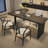 Black Rectangular Solid Wood desk-108954308-108954306