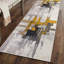 Tapis ivoire / or / gris Doucette-422268977