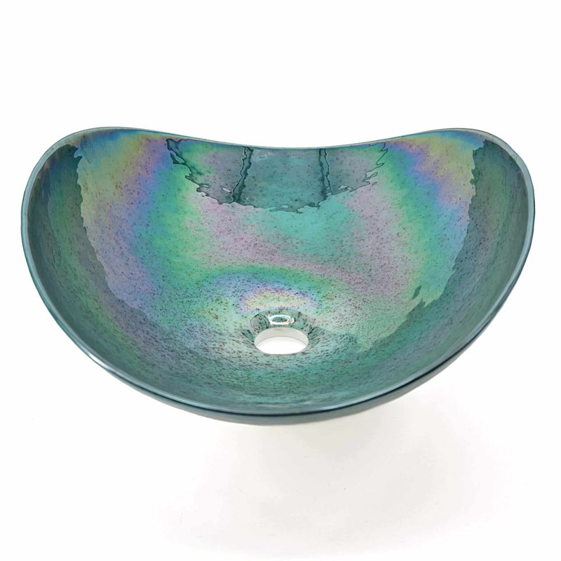 13.75'' L Bathroom Sink, Seafoam Green