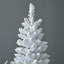 Arbre de Noël neige enneigé