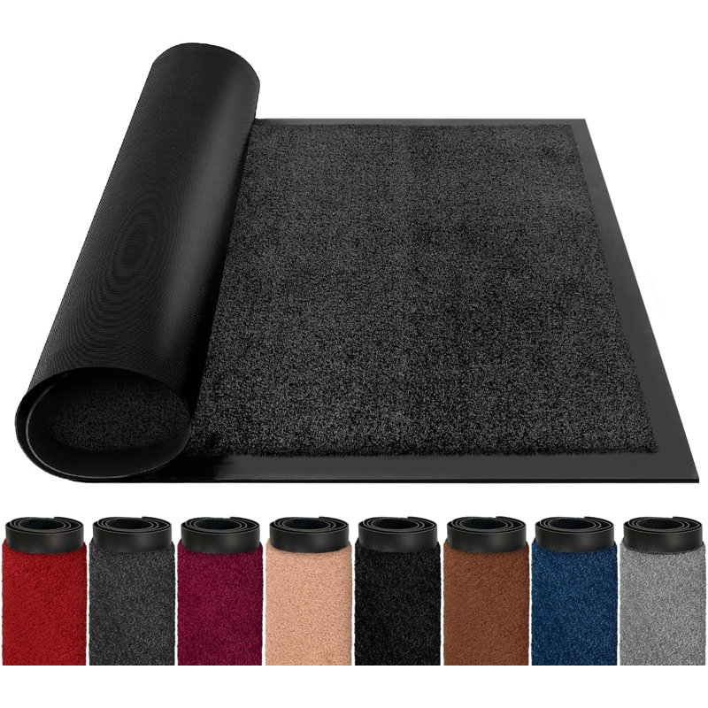 Striped Anti-Fatigue Non-Skid Kitchen Mat