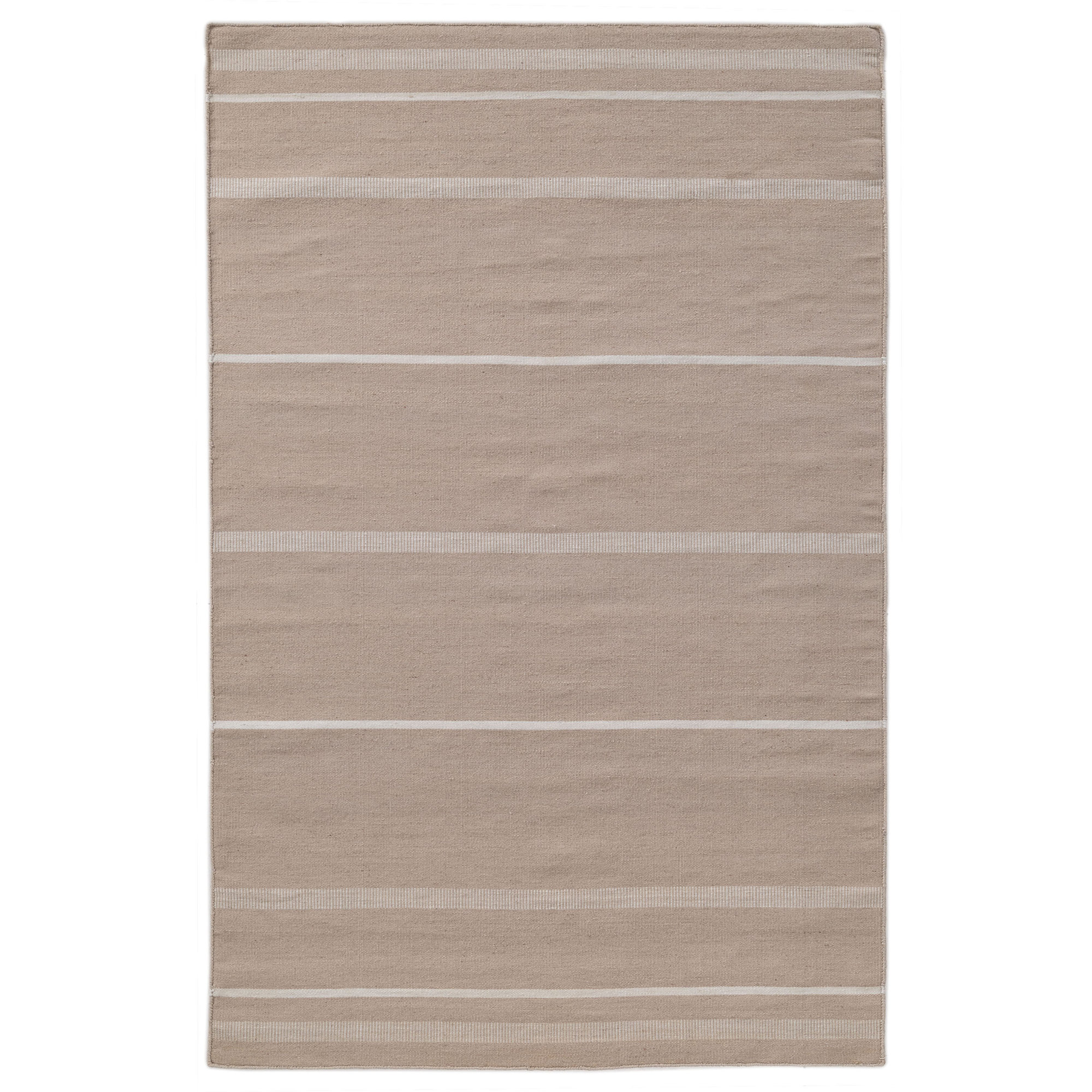 Kalise Striped Indoor/Outdoor Performance Area Rug, Beige, Rectangle 8'9" x 11'9"