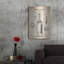 «Bottle Blueprint Brevet Parchment», art mural en métal-812246911