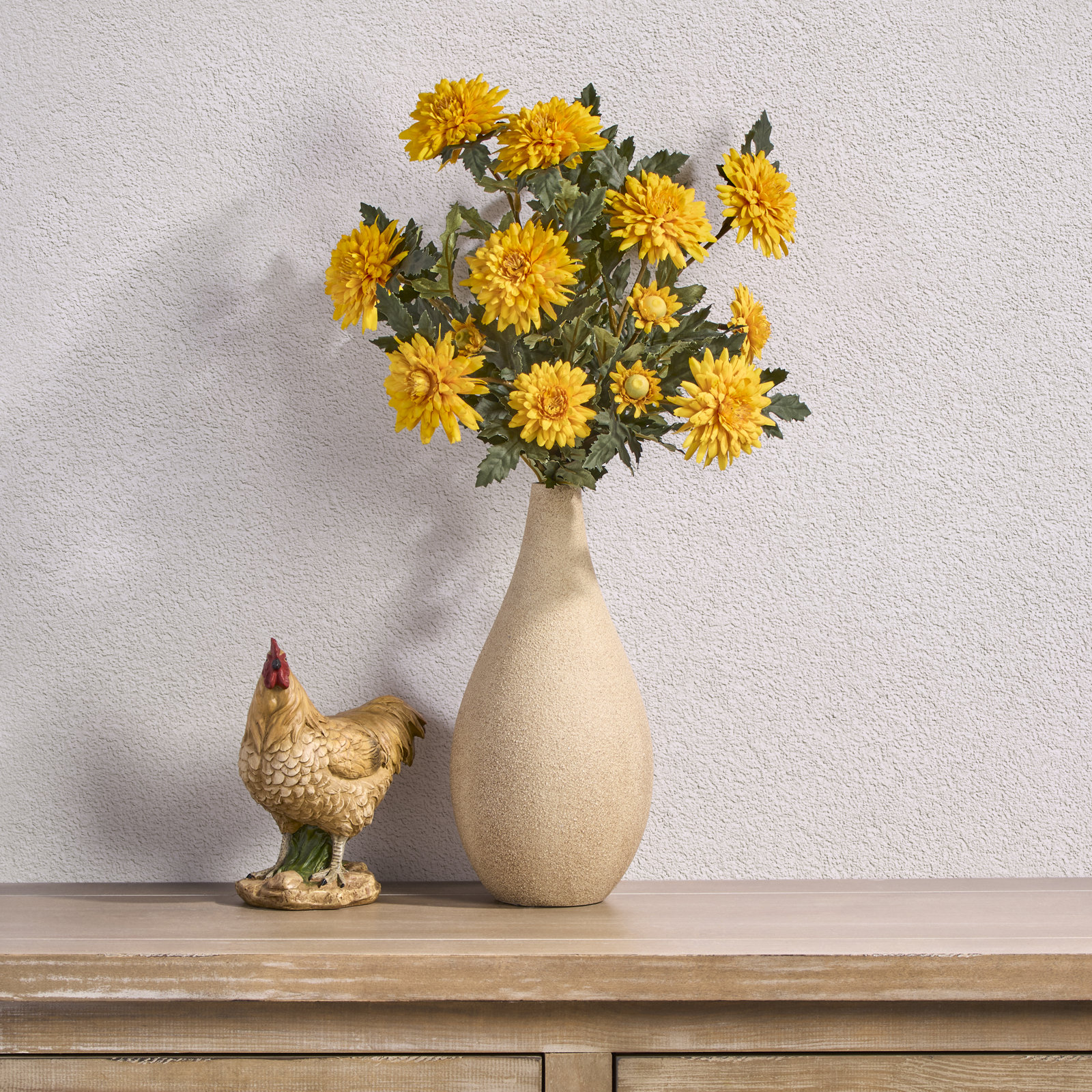 19" Uv Autumn Mum Bundle, Gold
