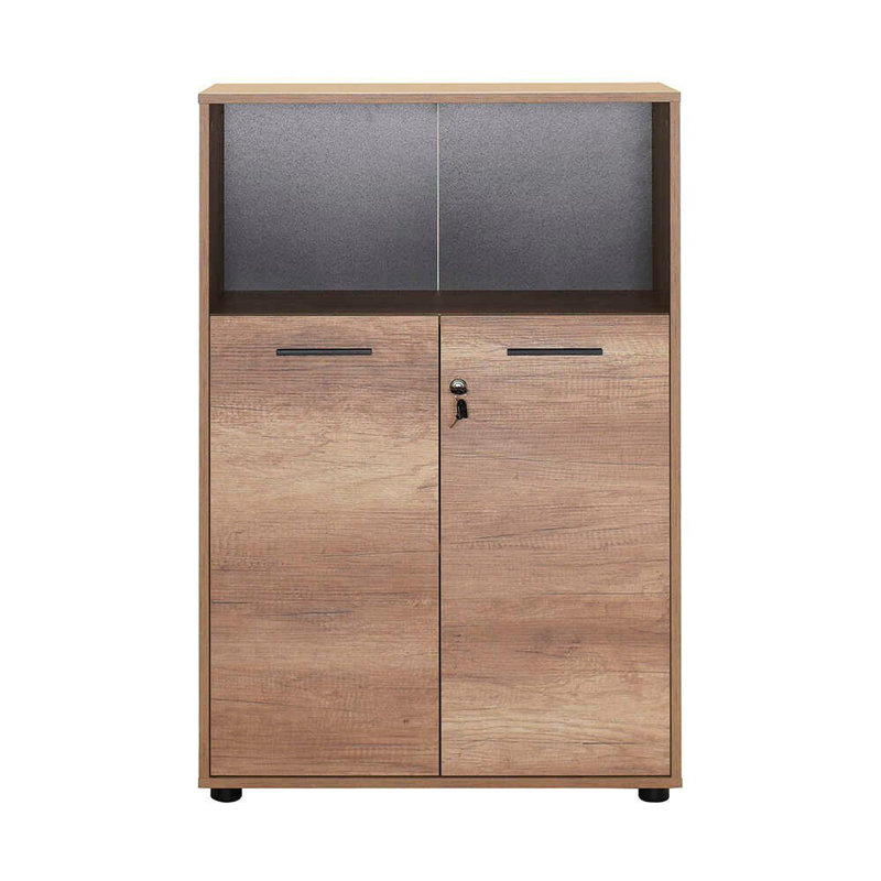 Baugus 110cm H x 72cm W Standard Bookcase