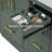 36" Bathroom Vanity With Integrated Sink, 2 Door Cabinet & 3 Storage Drawers, Soft-Close Hardware, Painted Finish-1236337645