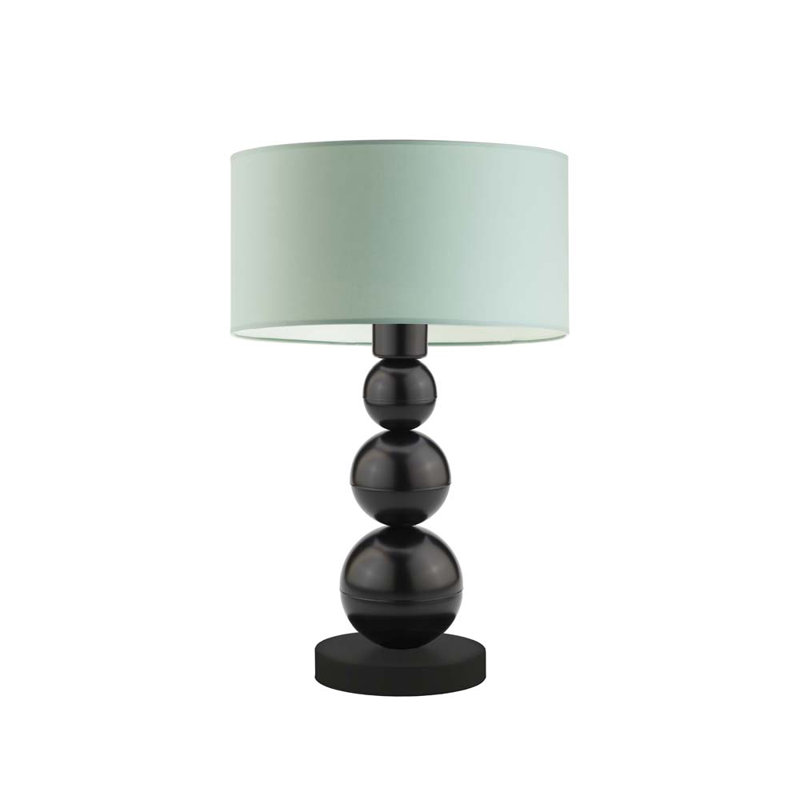 Henrika Metal Desk Lamp, Mint, Black
