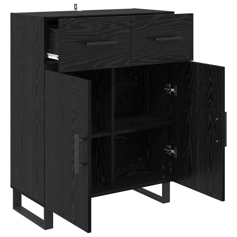 Sideboard Accent Chest, Black Oak