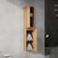 Meuble-lavabo mural 42 po avec lavabo et armoire latérale 42 po-781503121