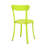 Outdoor Bistro In Lime Matte, Powder-Coated Iron, Fashionable Dining Iron , Matte Hue, For Use, 2 Chairs & 1 Table