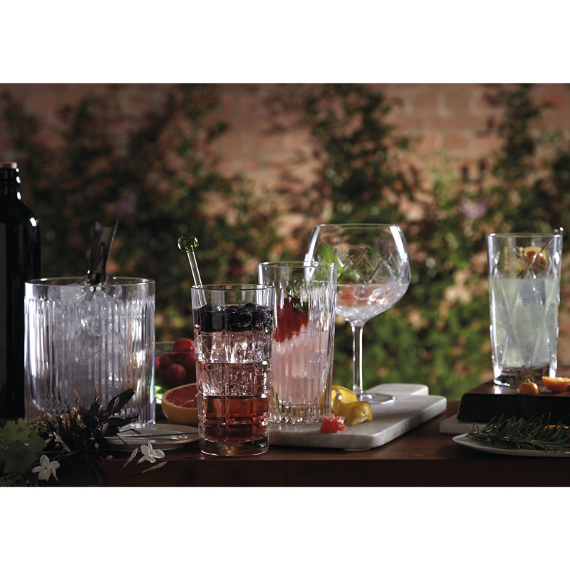 Gin Journeys 17.5floz Mixed Pattern Highball