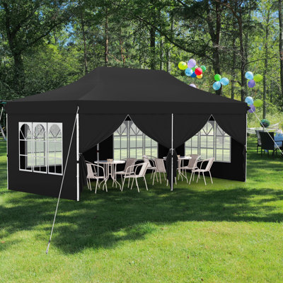 240'' W x 120'' D Metal Pop-Up Canopy
