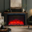 Rebrilliant Black Electric Fireplace Insert-852376873