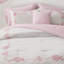 Gingham and Floral Comforter Set