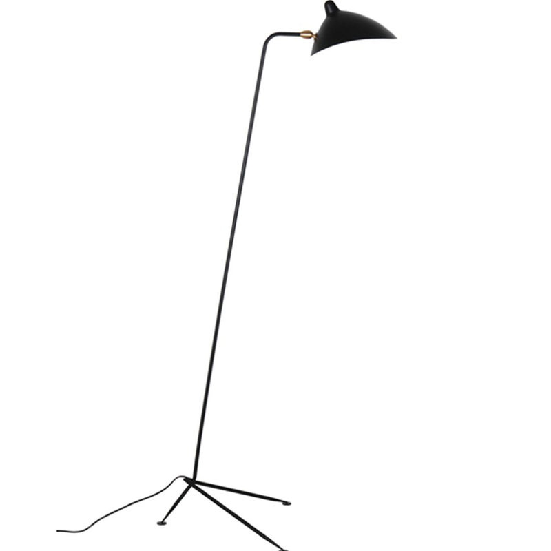 Lampe de travail/lecture sur pied 25" mid century Lisdale