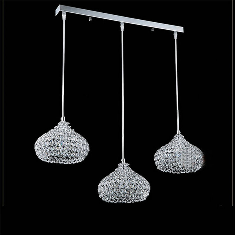 Adriena 3 - Light Sliver Kitchen Island Pendant