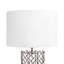 Lampe de table 23 "argentée