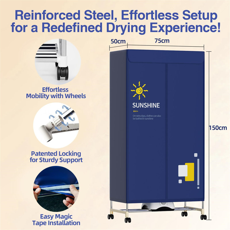 Aluminum Freestanding Drying Rack