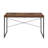 Rectangular Top Writing Desk With Metal Legs, Weathe-1442194966