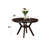 Dining Table Piece With Function - Tabletop, Middle Leg Shelf, Stable Rubberwood Structure Finish Practical Feature Shelf Feature, Base
